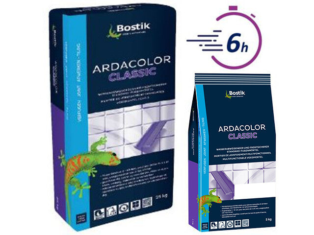Bostik Ardacolor Classic voegmortel 5 kg Zilvergrijs