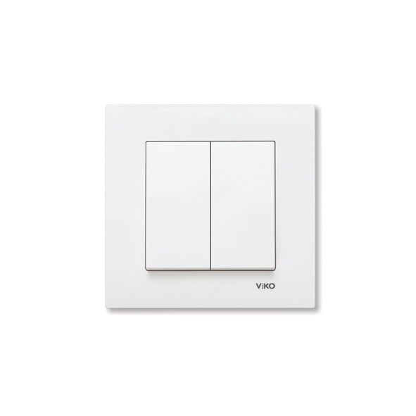Serieschakelaar 90960402 Karre Wit