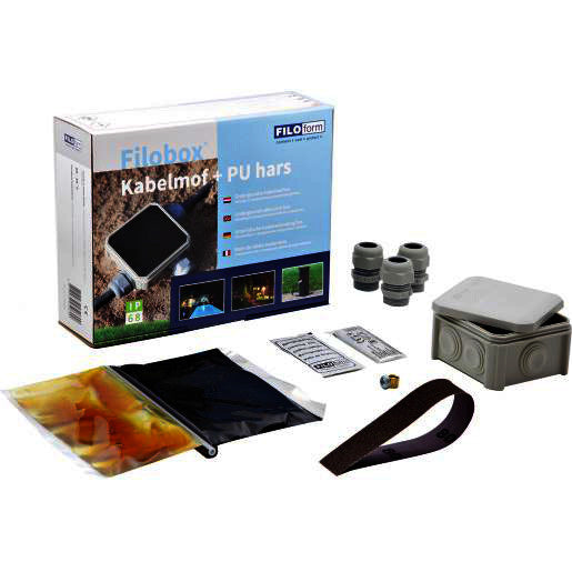 Filobox kabelmof met PU-hars (270 ml)