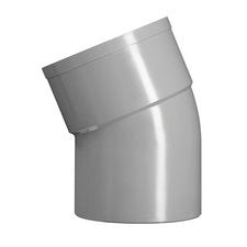 PVC Bocht Ø110mm 22.5° 1× mof