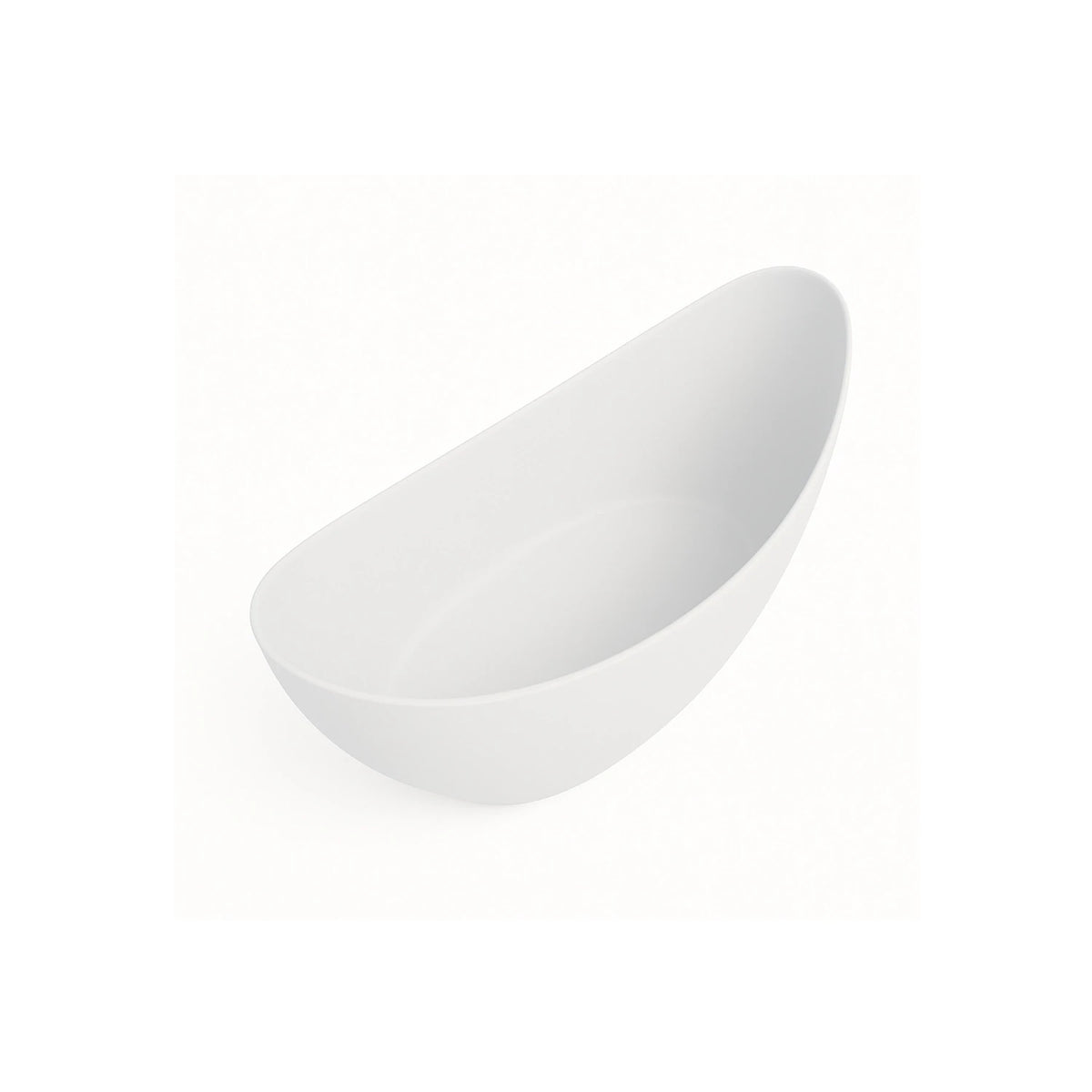 DutchLine Antio Solid Surface Vrijstaand Bad - Mat Wit - 1880*780*930