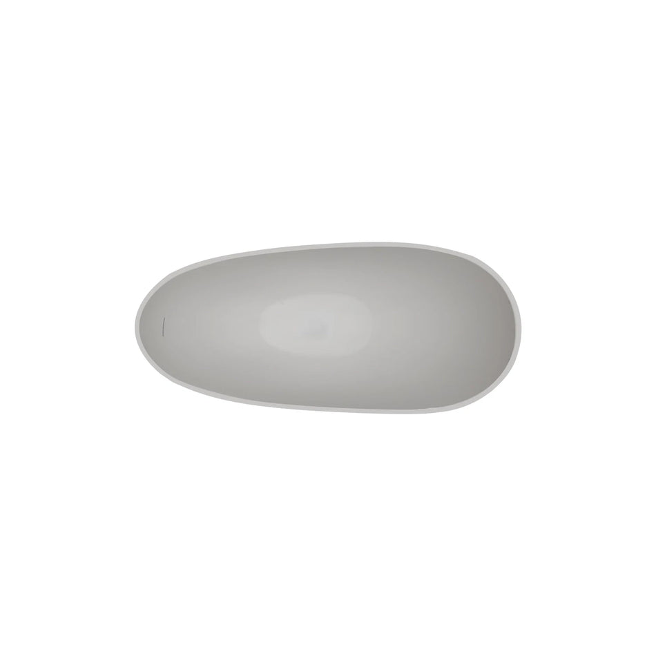 DutchLine Antio Solid Surface Vrijstaand Bad - Mat Wit - 1880*780*930
