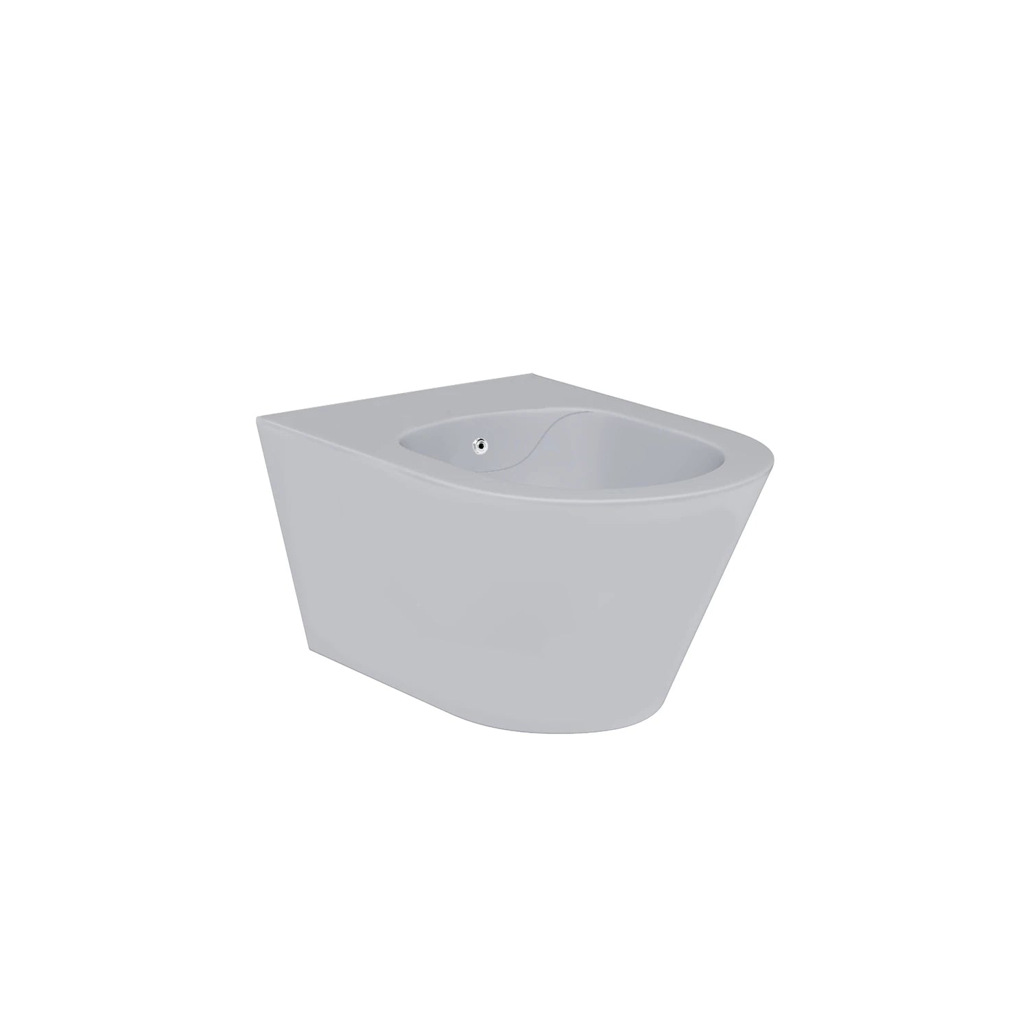 DutchLine - Avva Toiletpot Met Bidet - Mat Grijs - 355x530mm