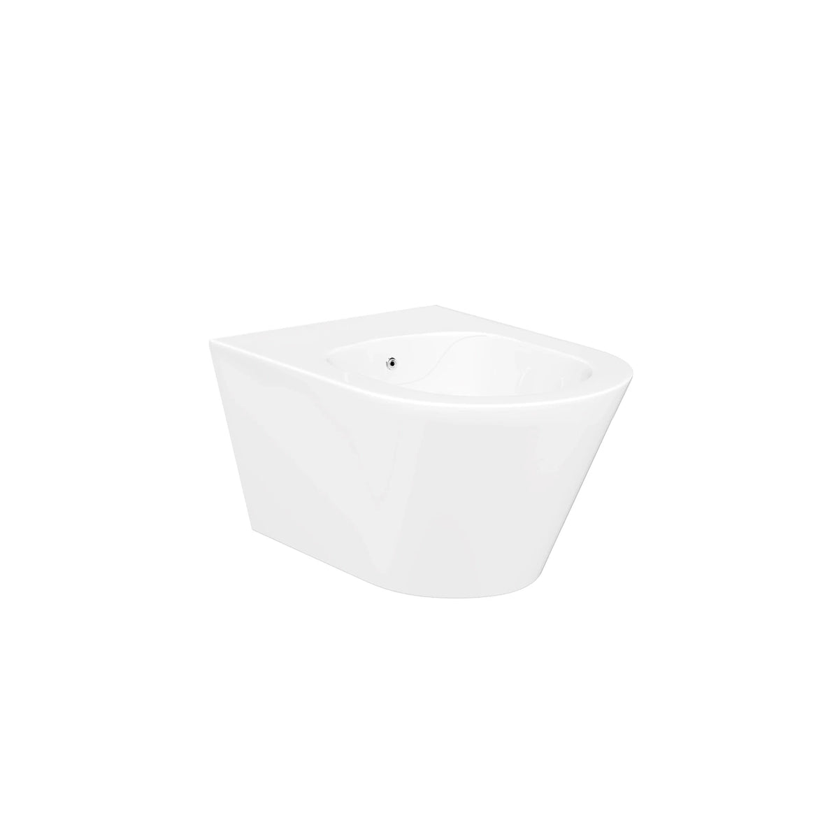 DutchLine - Avva Toiletpot Met Bidet - Glans Wit - 355x530mm