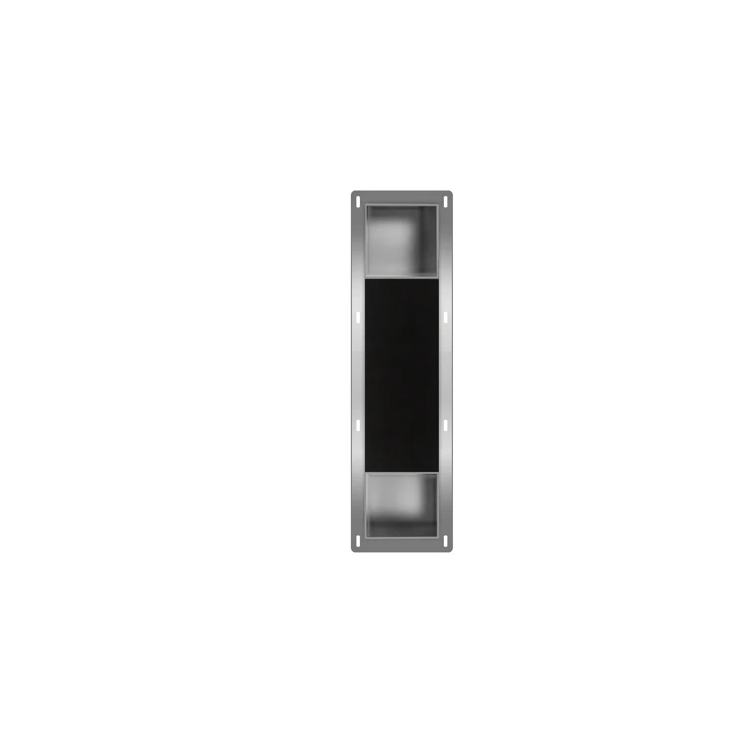 DutchLine - Basis Inbouw Reserve Rol En Toiletrolhouder - 740x195x121