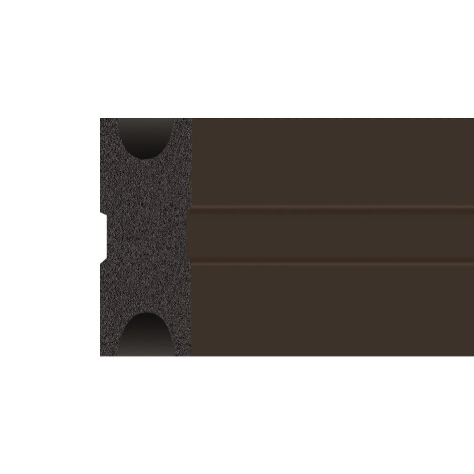 DutchLine - Composiet Onderlegbalk - Donkerbruin - 40x25