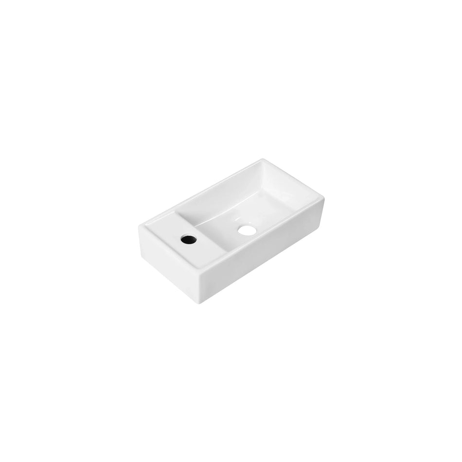 DutchLine - Crea XL Fontein - Glans Wit - Links
