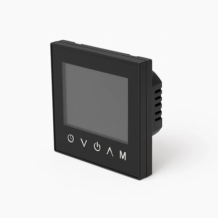 DutchLine - Digitale Wifi Klokthermostaat - Vloerverwarming - Zwart