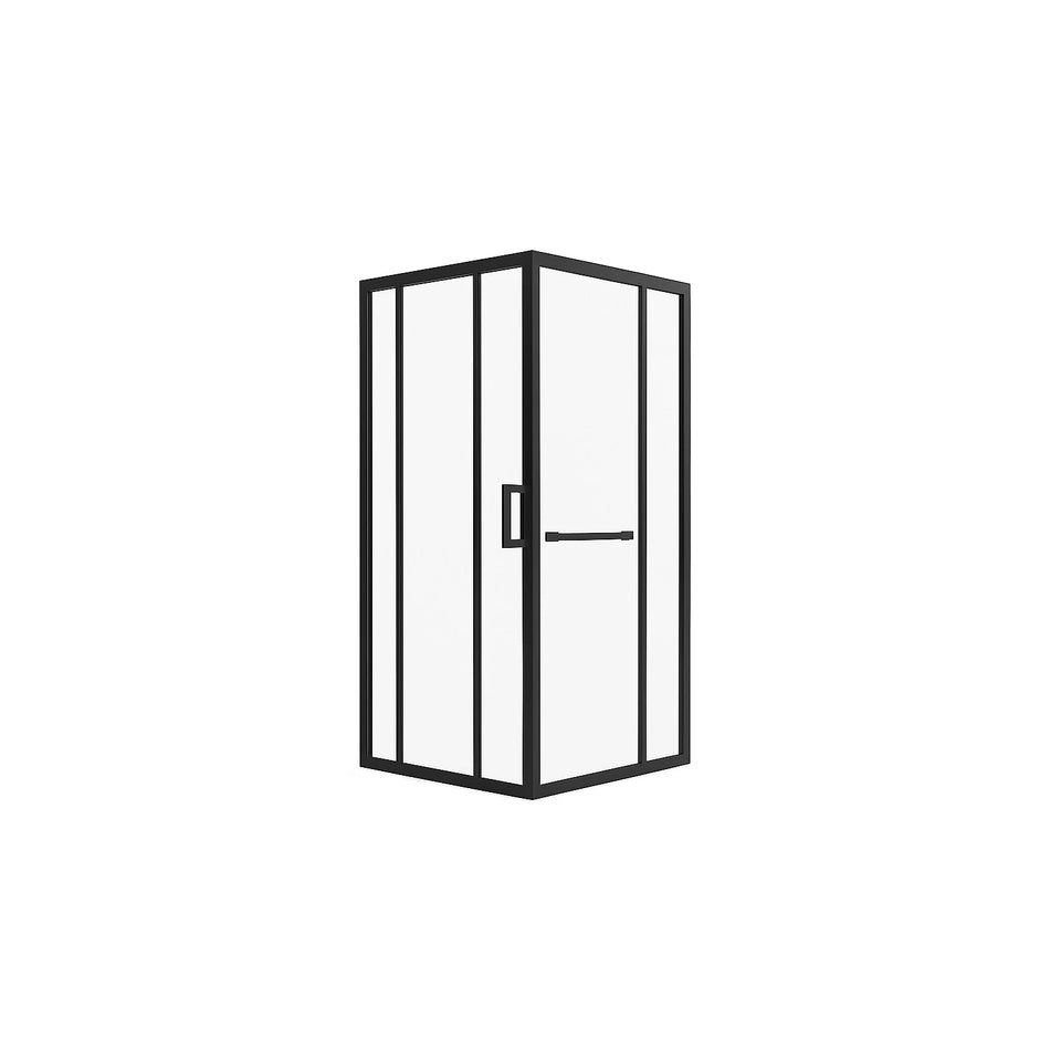 DutchLine - Douchecabine - Mat Zwart- 900*900*2000