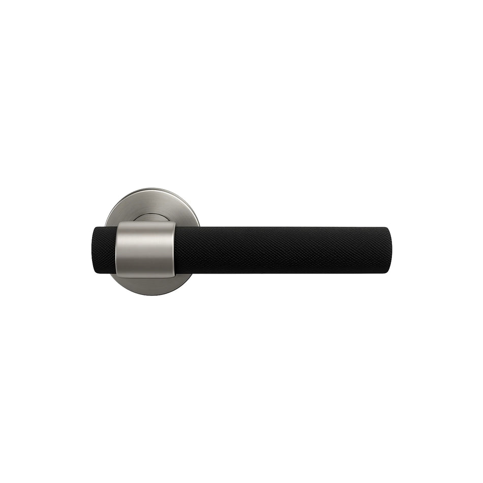 DutchLine - Grip Duo Deurkruk - Chroom Mat Zwart