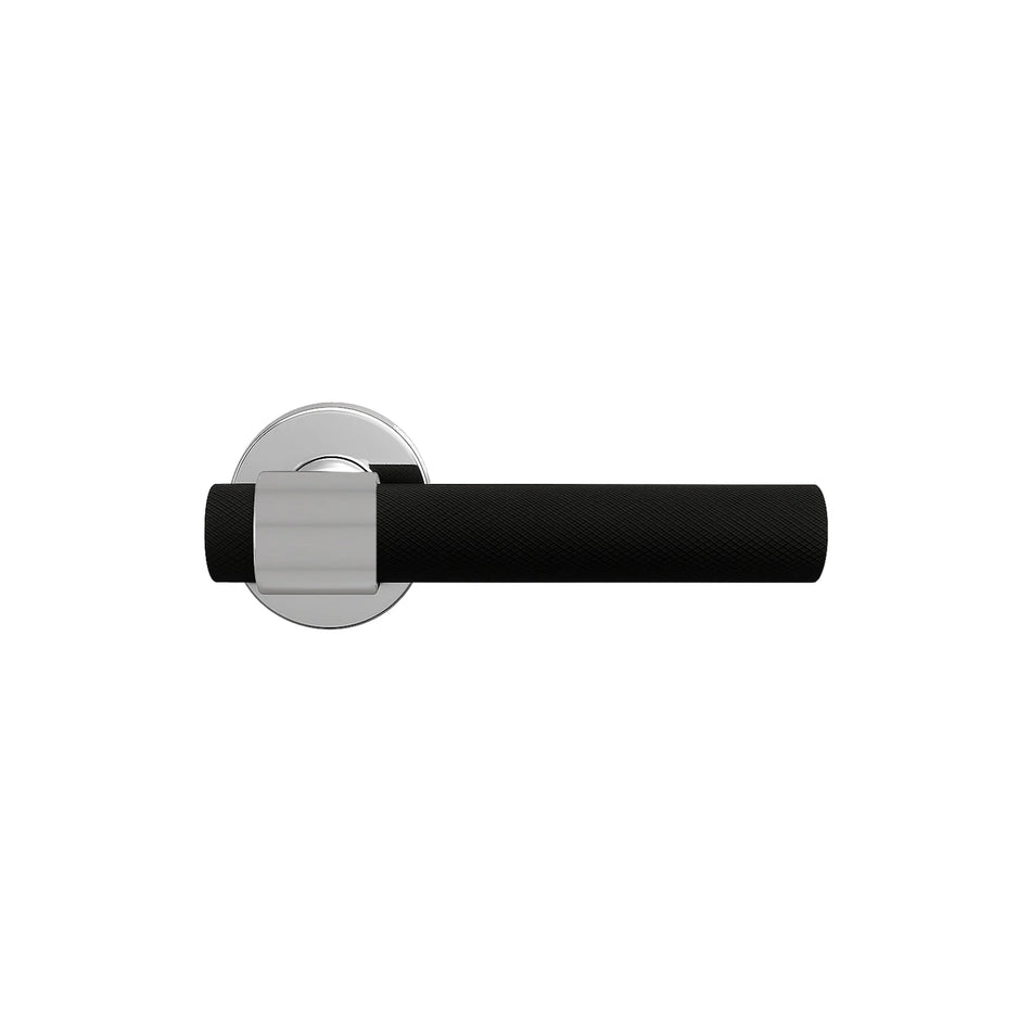 DutchLine - Grip Duo Deurkruk - RVS Mat Zwart