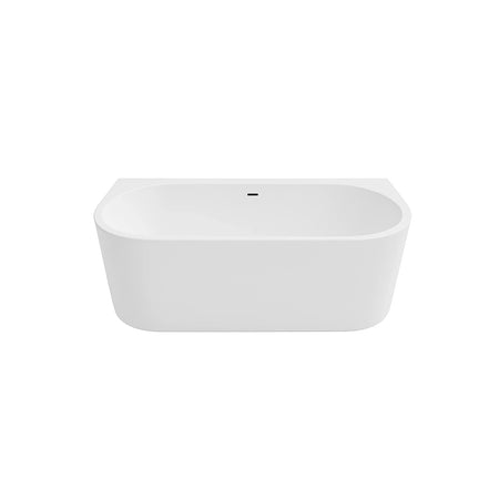 DutchLine Half-vrijstaand  Ligbad - Mat Wit - 1800x800x580