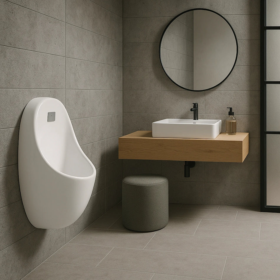 DutchLine - Urinoir - Glans Wit - 360x630mm