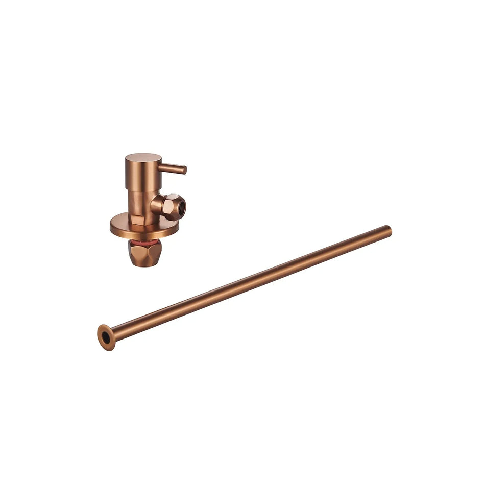 DutchLine - Luxe Fonteinkraan aansluitset (stopkraan) 1/2×3/8