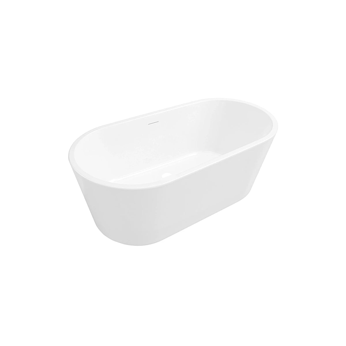 DutchLine - Vrijstaande Bubbelbad - MURANO 1.8 - Glans Wit
