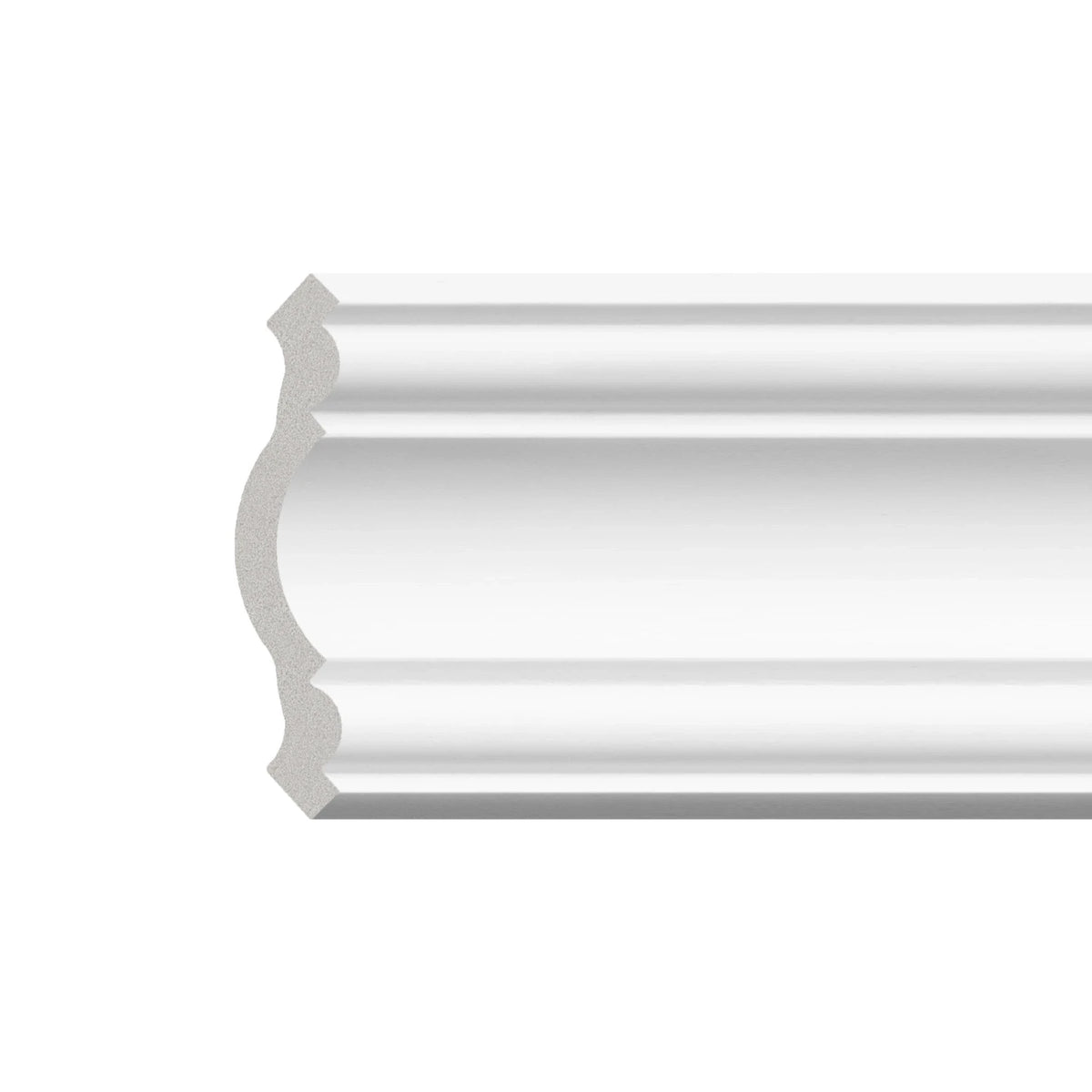 DutchLine - Ornament MDF - Wit - 106x21x2250mm