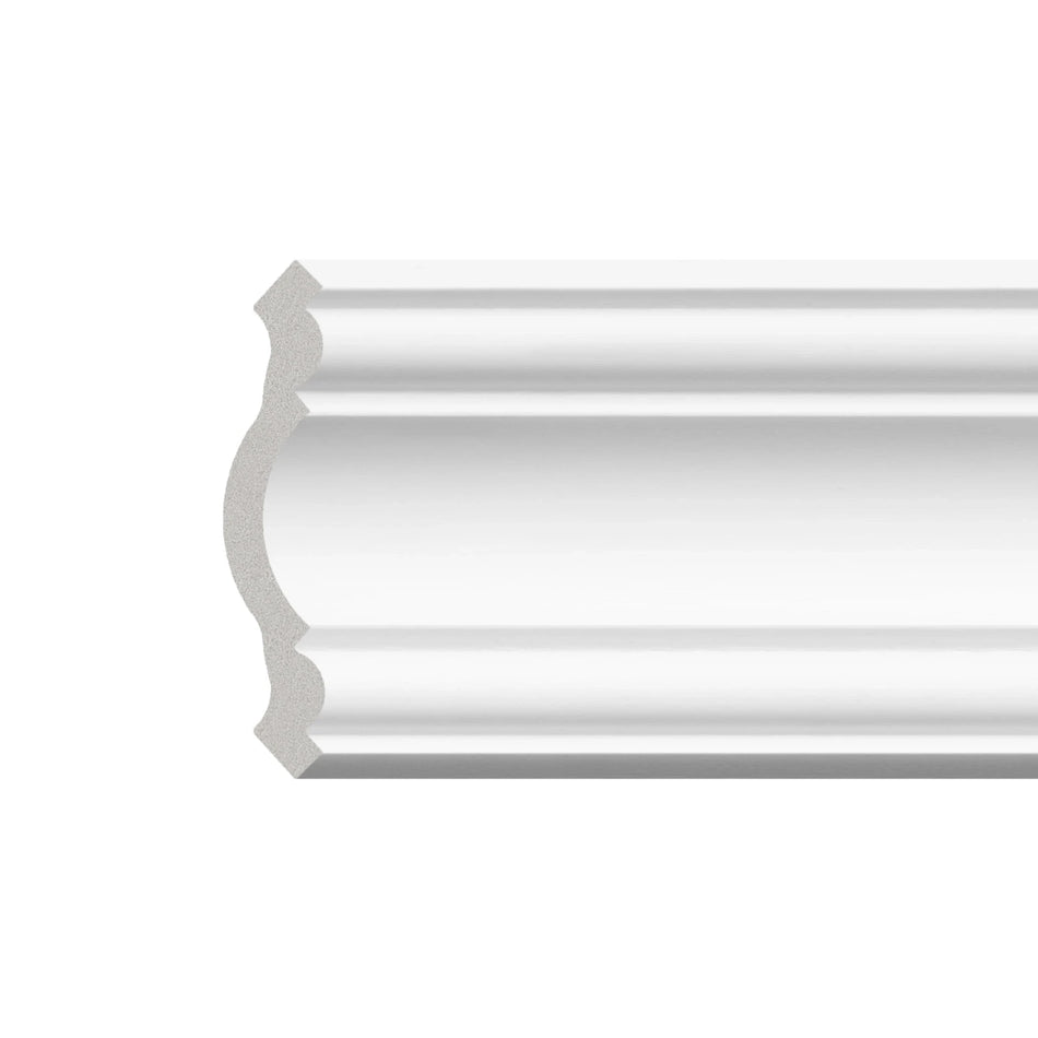 DutchLine - Ornament MDF - Wit - 106x21x2250mm