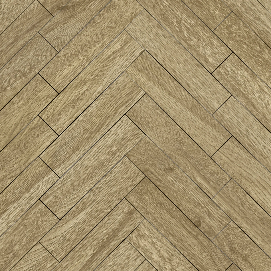 DutchLine - SPC Plint - Eiken Lichtbruin - 2400x60x12mm
