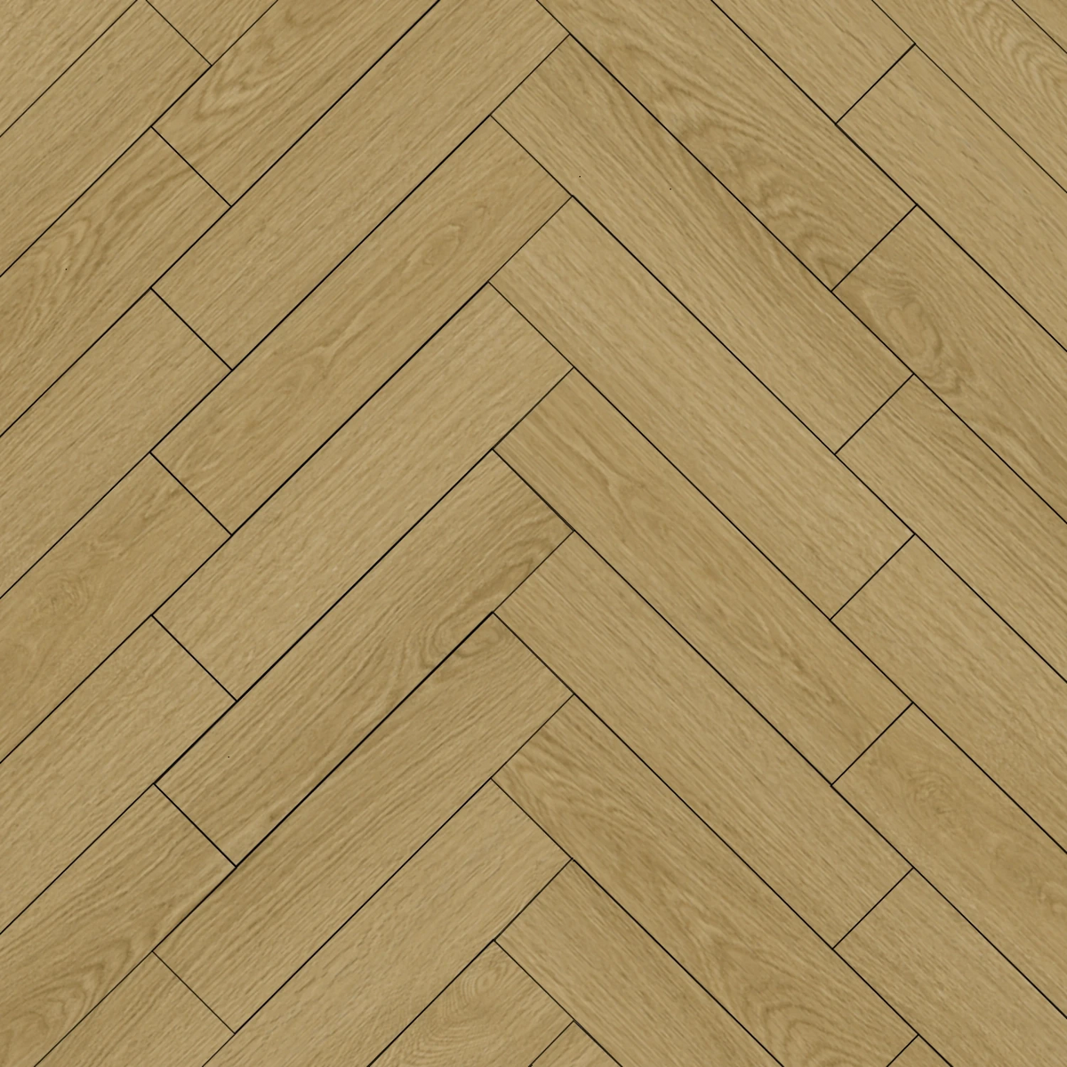 DutchLine - SPC Plint - Fijn Eiken Gestreept - 2400x60x12mm