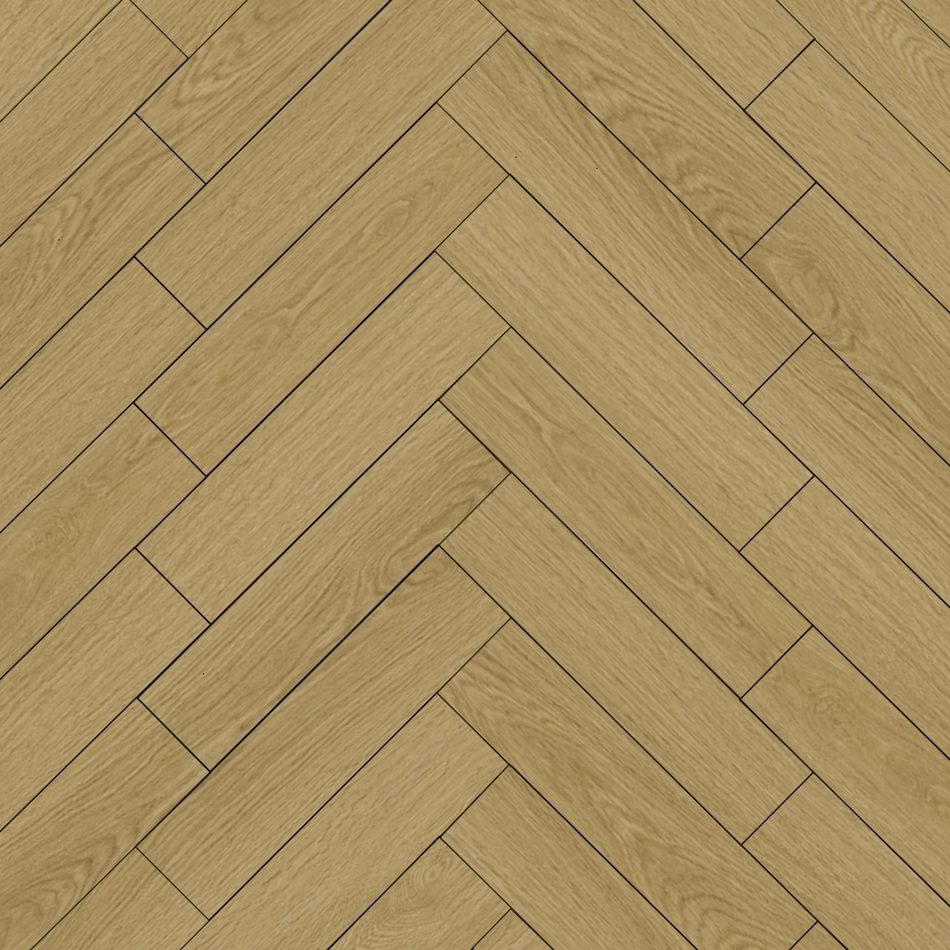 DutchLine - SPC Plint - Fijn Eiken Gestreept - 2400x60x12mm