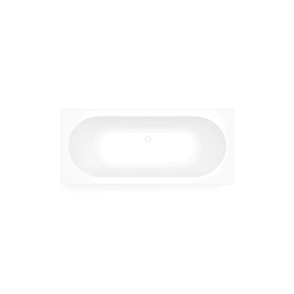DutchLine - Drop RD – Inbouw Ligbad – Glans Wit – 1700x750x450