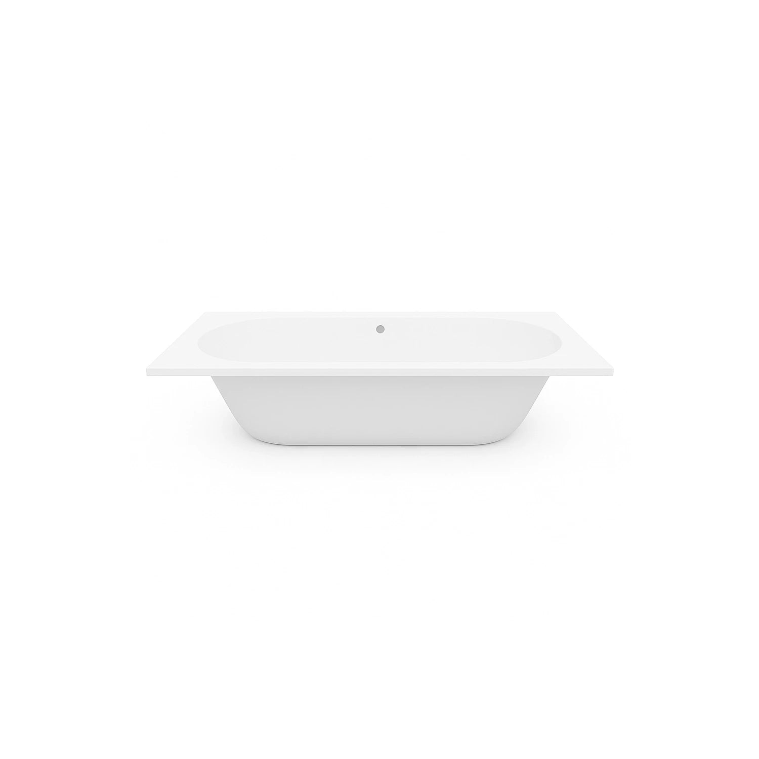 DutchLine - Drop RD - Inbouw Ligbad - Mat Wit - 1700x750x450
