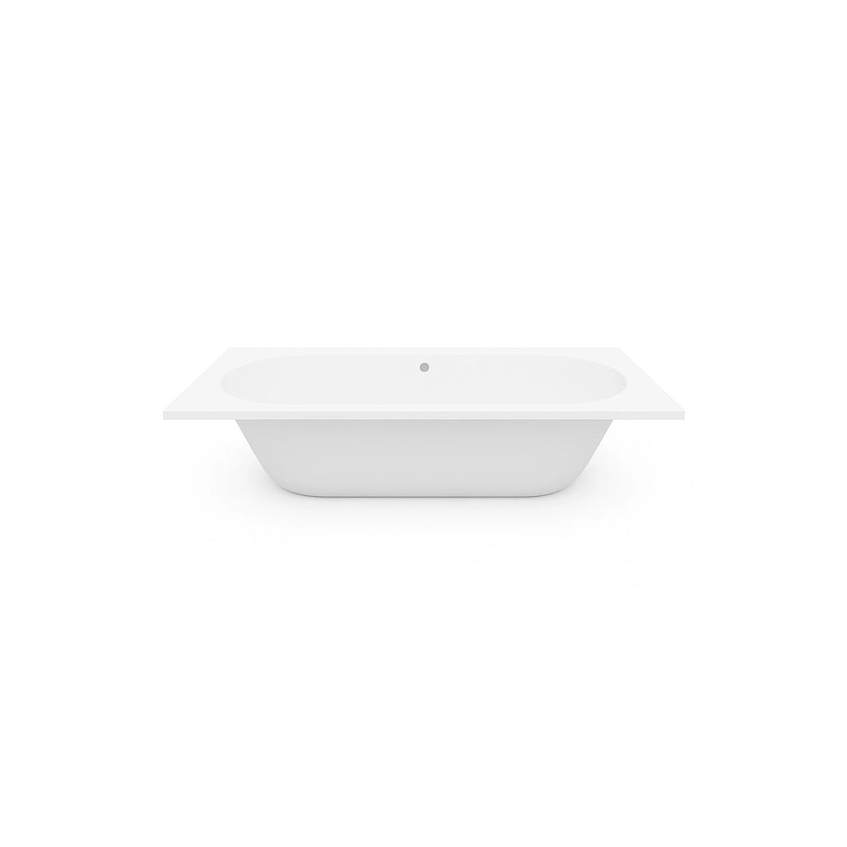 DutchLine - Drop RD - Inbouw Ligbad - Mat Wit - 1800x800x450
