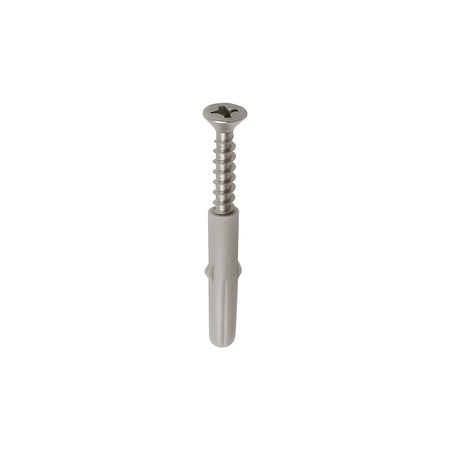 DutchLine - Schroeven Met Plug T.B.V. Vlonderclips - RVS - 25 stuks