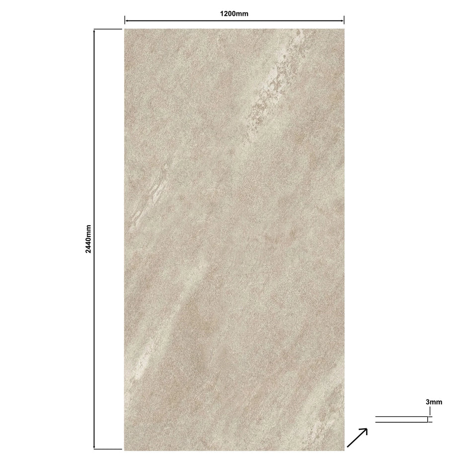 DutchLine - SPC Wandpaneel - Archio Beige Mat