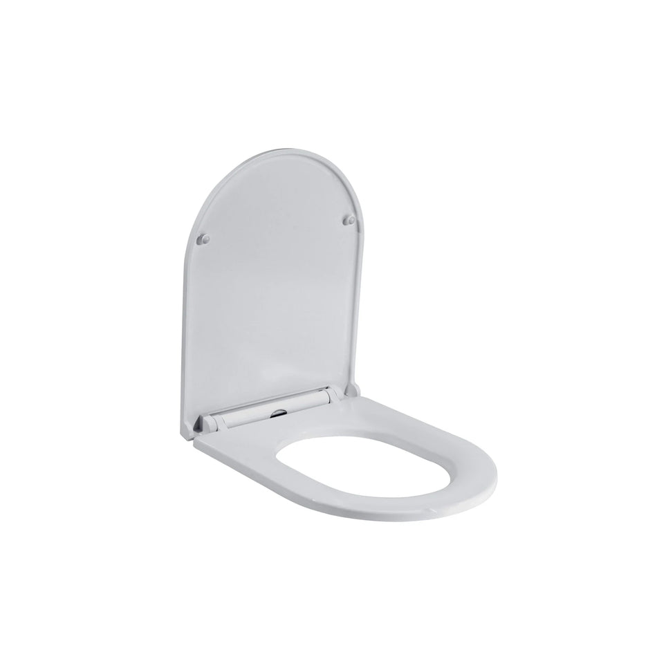 DutchLine Toiletbril - Softclose Quick Release - Mat Wit