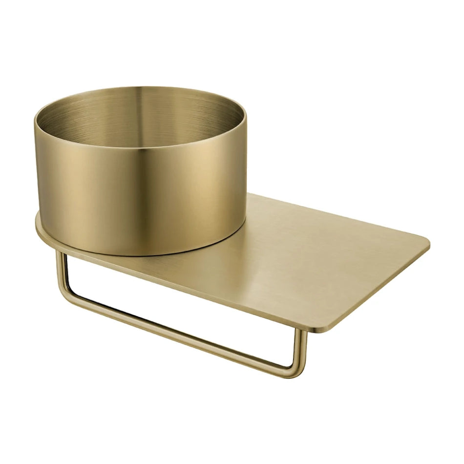 DutchLine - Toiletplanchet met waskom - 360x210x165 - Zonder Kraangat