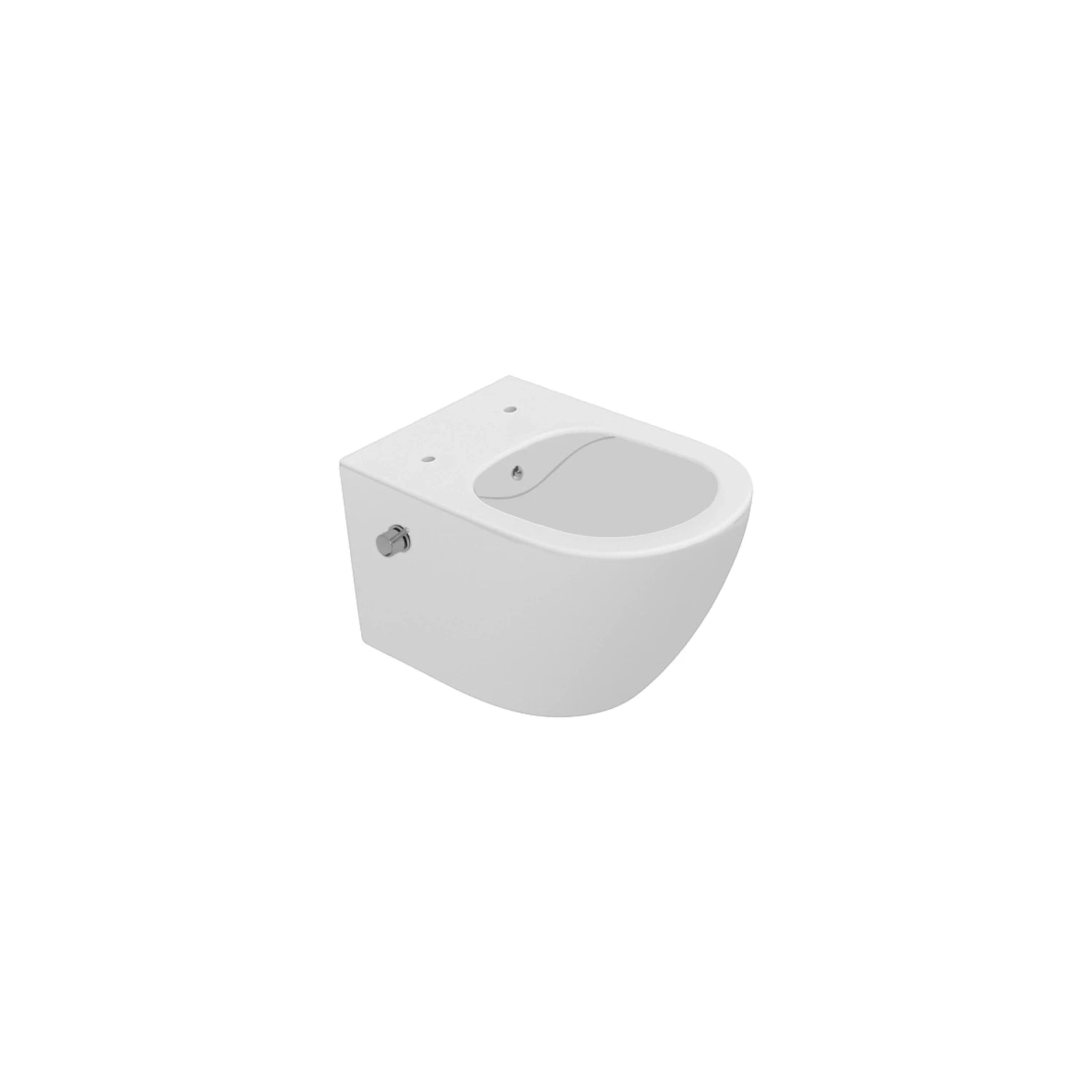 DutchLine - Wandcloset - Mat Wit - Luccio Rimless - Met bidet-functie
