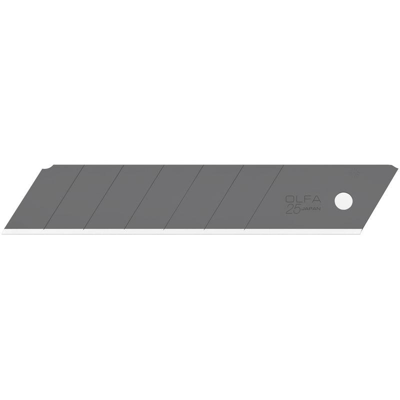 Olfa 25mm Ultra-Sharp Black Snap Blade - 5, 10, 20, or 40 Packs | HBB
