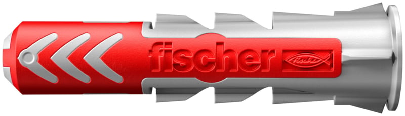Fischer duopower plug 100 stuks 6x30 grijs 6Ø