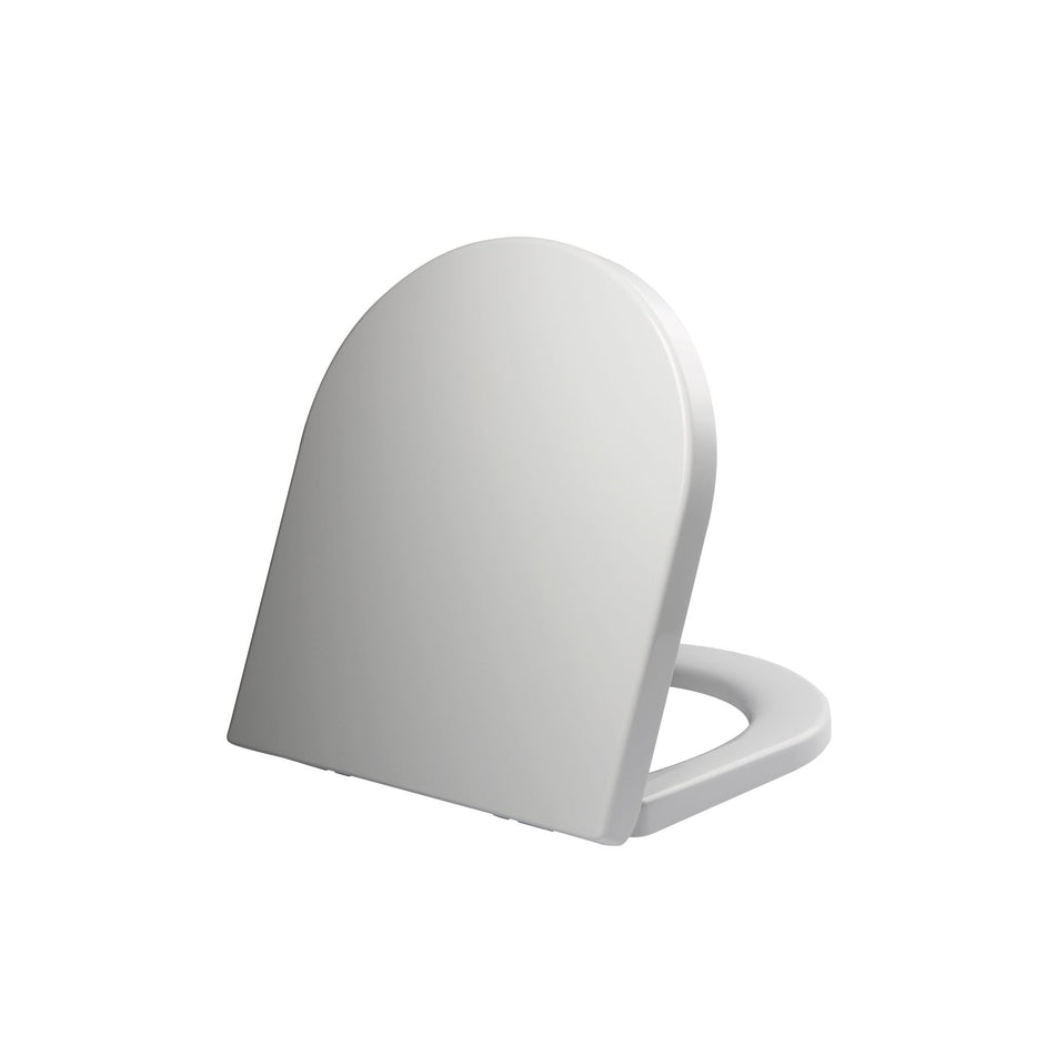 Premium WC-Zitting - Soft Close - Quick Release - Topfix - Duroplast - RVS Scharnieren - Glanzend Wit