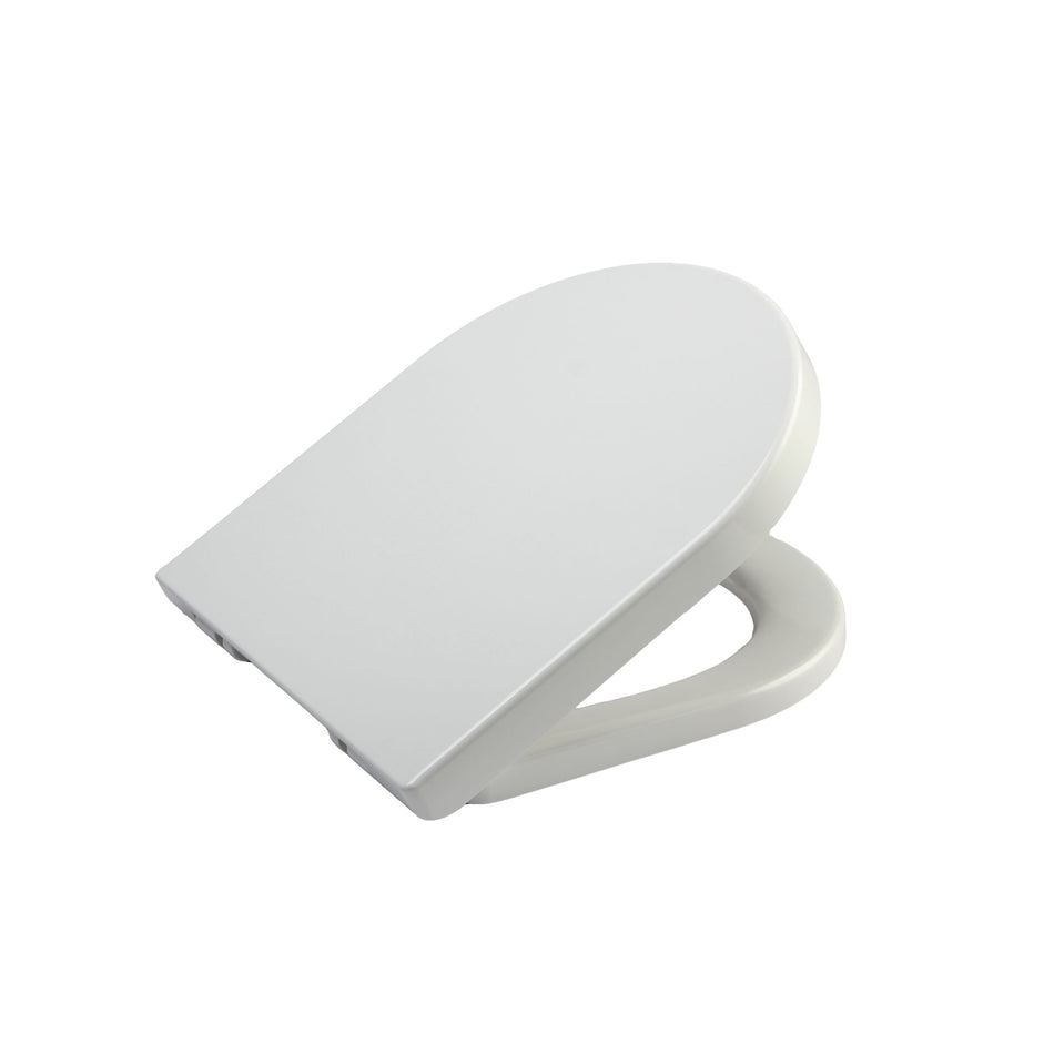 Premium WC-Zitting - Soft Close - Quick Release - Topfix - Duroplast - RVS Scharnieren - Glanzend Wit