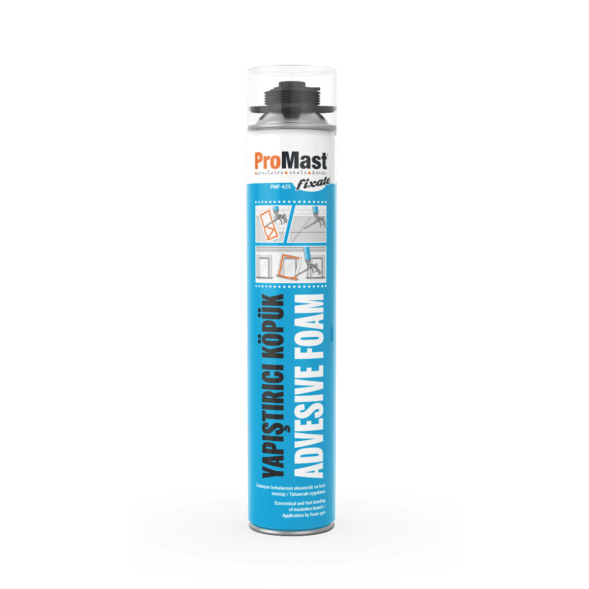 Promast Fixatie lijm Gun Foam PMF 625