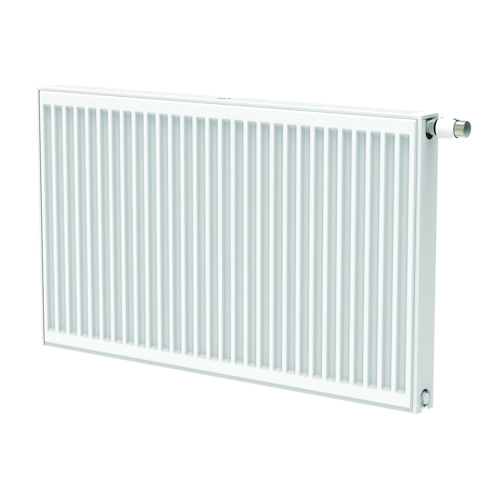 Paneelradiator T22 - 6 aansluitingen - 400mm hoog