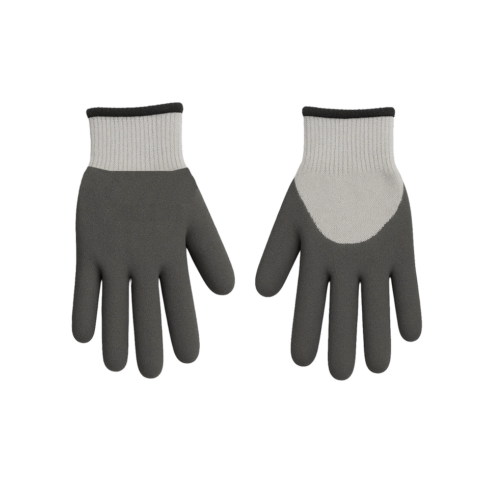 DutchLine Pro - Werkhandschoen - GripMax Latex Crinkle 10G (Polyester)